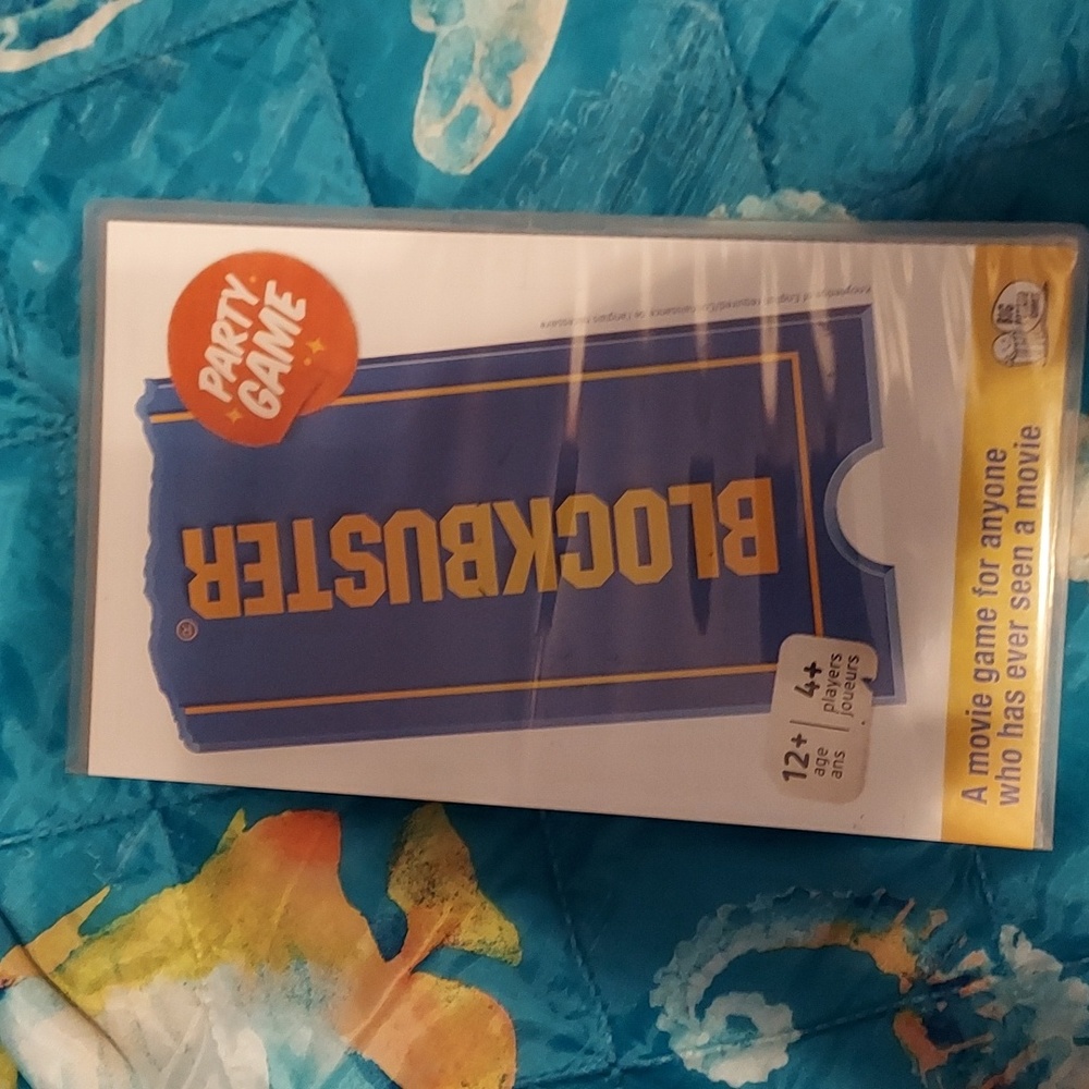 Blockbuster Party Game. Sealed never opened